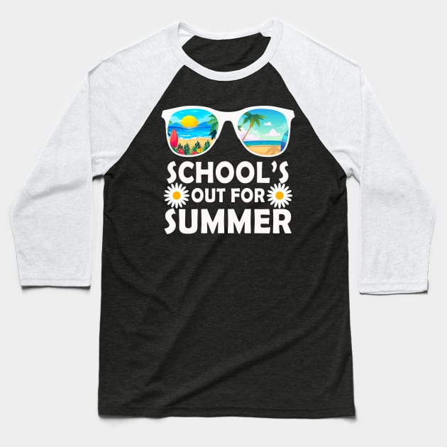 school out for summer Baseball T-Shirt by marisamegan8av